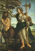 Sandro Botticelli Pallas and the Centaur oil on canvas